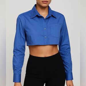Revolve Gooseberry Intimates The Classic Crop Top in Blue